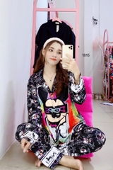 BỘ PIJAMA QUẦN DÀI, TAY DÀI BIG SIZE - PIXL1815