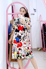 Đầm Suông Nữ Big Size XL - D2158