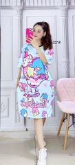 Đầm Suông Nữ Big Size XL - D2214