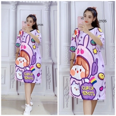 Đầm Suông Nữ Big Size XL - D2105