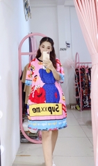 Đầm Suông Nữ Big Size XL - D1808