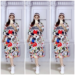 Đầm Suông Nữ Big Size 2XL - 65D2158