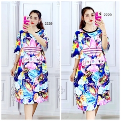 Đầm Suông Nữ Big Size XL - D2229