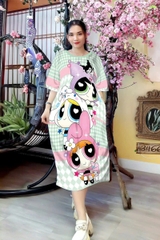 Đầm Suông Nữ Big Size 2XL - 65D3466