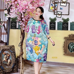 Đầm Suông Nữ Big Size XL - D4008