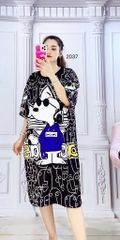 Đầm Suông Nữ Big Size XL - D2037