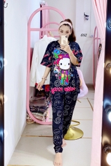 Bộ Quần Dài, Tay Ngắn XL - BDL682