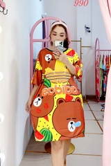 Đầm Suông Nữ Big Size XL - D990