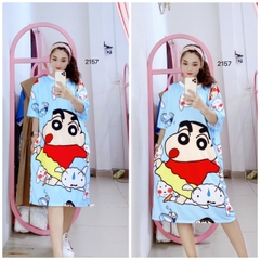 Đầm Suông Nữ Big Size XL - D2157