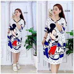 Đầm Suông Nữ Big Size XL - D3244