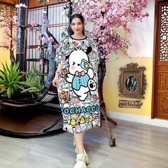 Đầm Suông Nữ Big Size XL - DD4161