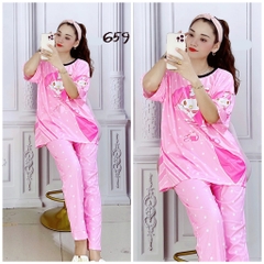 Bộ Quần Dài, Tay Ngắn XL - BDL659