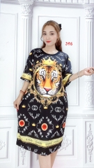 Đầm Suông Nữ Big Size XL - D396