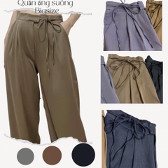 Quần Ống Suông Bigsize , Quần Tây bigsize (Lưng Thun )(60kg-90kg)