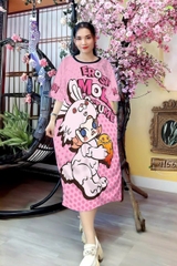 Đầm Suông Nữ Big Size XL- DD4155