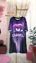 Đầm Suông Nữ Big Size XL - D1524