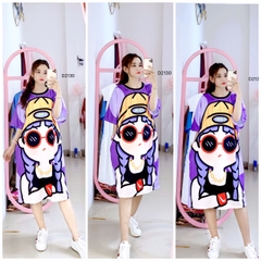 Đầm Suông Nữ Big Size XL - D2130