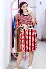 Đầm Suông Nữ Big Size XL - D2108