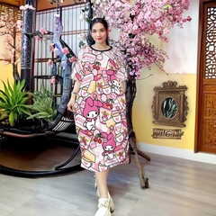 Đầm Suông Nữ Big Size XL - DD4164