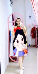 Đầm Suông Nữ Big Size XL - D2115