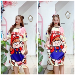 Đầm Suông Nữ Big Size XL - D3250