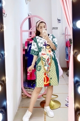 Đầm Suông Nữ Big Size XL - D2031