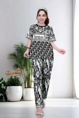 Bộ Quần Dài, Tay Ngắn XL - BDL4336