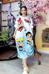 Đầm Suông Nữ Big Size XL - DD4370
