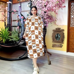 Đầm Suông Nữ Big Size XL - DD4434