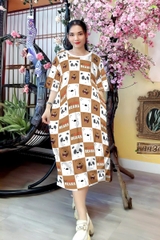 Đầm Suông Nữ Big Size 3XL - D3XL4434