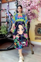 Đầm Suông Nữ Big Size 3XL - D3XL4468