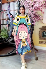 Đầm Suông Nữ Big Size 3XL - D3XL4469