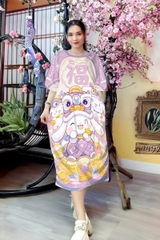 Đầm Suông Nữ Big Size XL - DD4492
