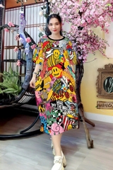 Đầm Suông Nữ Big Size 3XL - D3XL4407