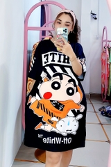 Đầm Suông Nữ Big Size XL - D1075