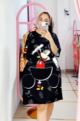 Đầm Suông Nữ Big Size XL - D781
