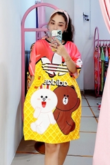 Đầm Suông Nữ Big Size XL - D992