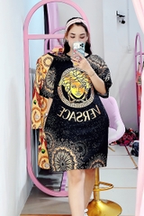 Đầm Suông Nữ Big Size XL - D358