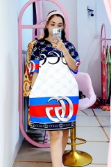 Đầm Suông Nữ Big Size XL - D1813