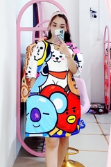 Đầm Suông Nữ Big Size XL - D1008