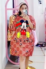 Đầm Suông Nữ Big Size XL - D746