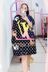 Đầm Suông Nữ Big Size XL - D974