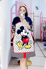 Đầm Suông Nữ Big Size XL - D1243