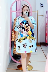 Đầm Suông Nữ Big Size XL - D656