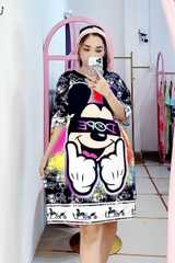 Đầm Suông Nữ Big Size XL - D1815