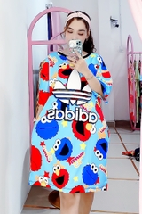 Đầm Suông Nữ Big Size XL - D1096