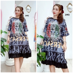 Đầm Bèo Nữ Big Size - DB3192
