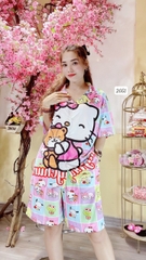 Pyjama Đùi Thun 3D bigsize_PDTXL2051