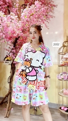 Pyjama Đùi Thun 3D bigsize_PDTXL2051