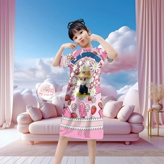 Đầm Trẻ Em Ngắn - 4125DTK08